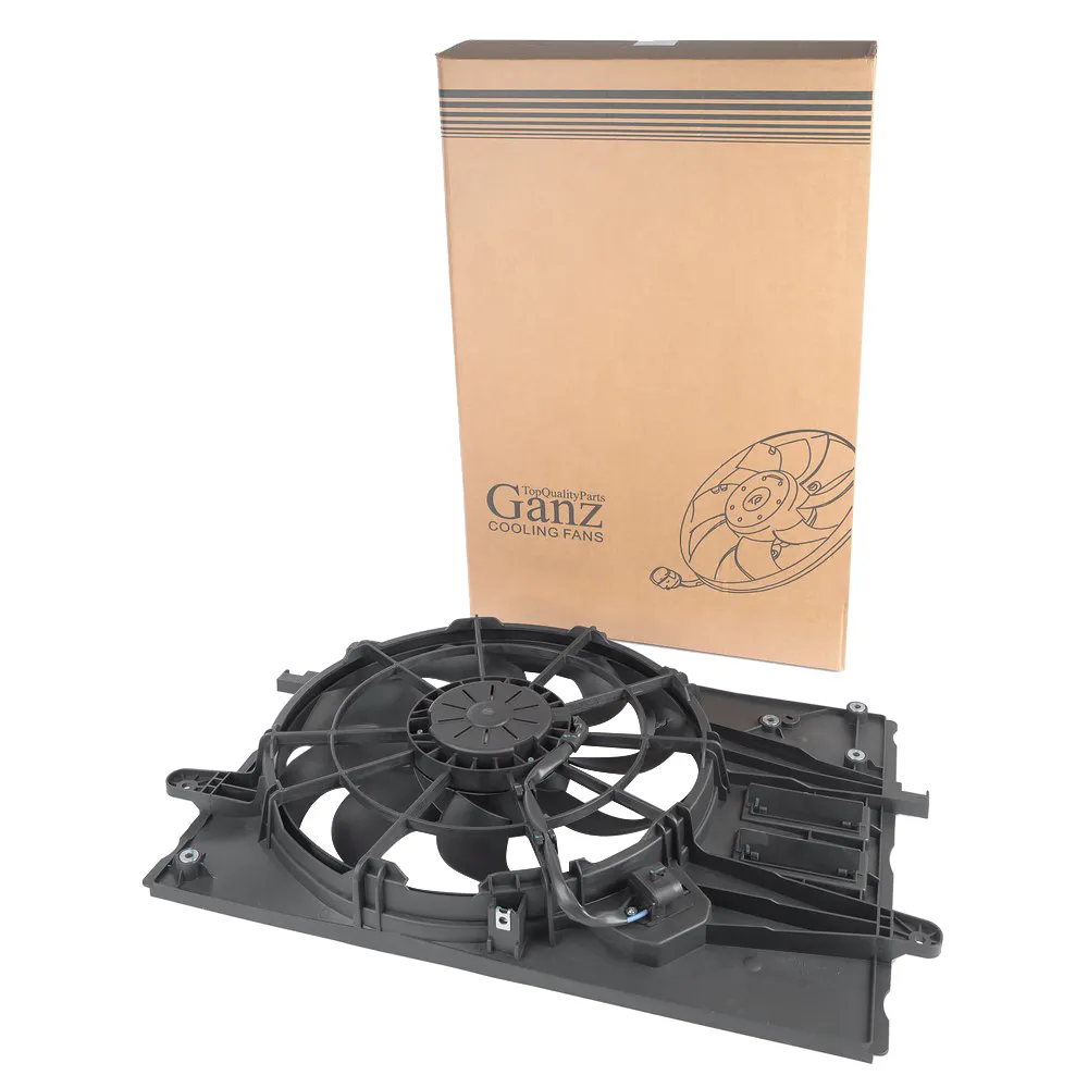 Вентилятор радиатора Changan CS35 Plus (с 2018), Eado Plus (с 2020, 1.4T, в сборе) GANZ GIC06563