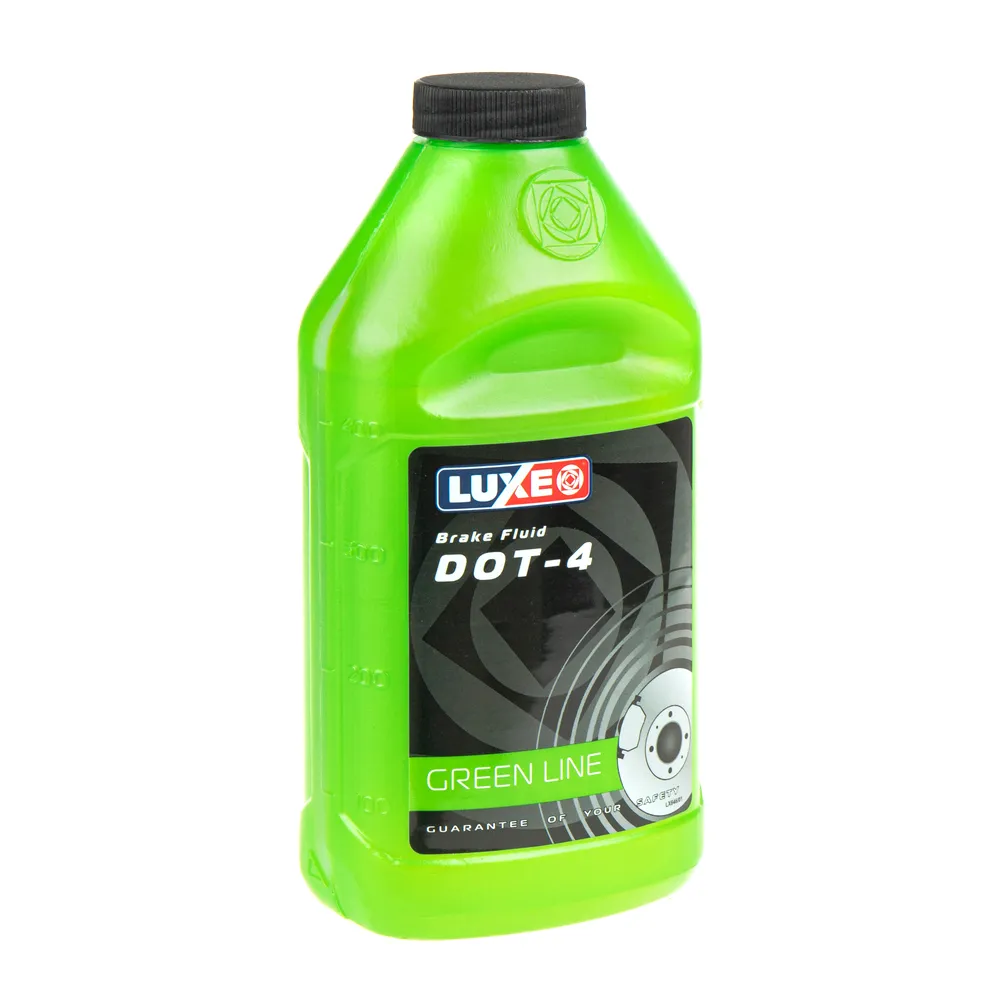 Жидкость тормозная Luxe Green Line DOT4 455 г 646