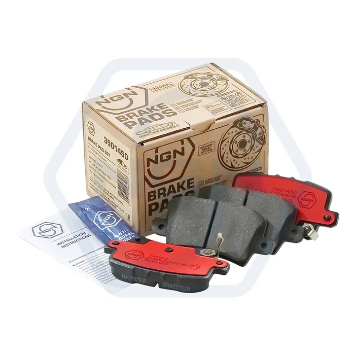 Колодки тормозные керамические, задние HONDA Civic 06> NGN 3501450