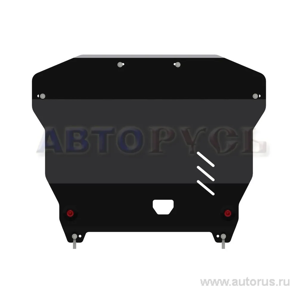 Защита картера двигателя KIA Optima V-2.0 AT, 2012- + КПП ШЕРИФ 11.2173 112173 KIA Optima