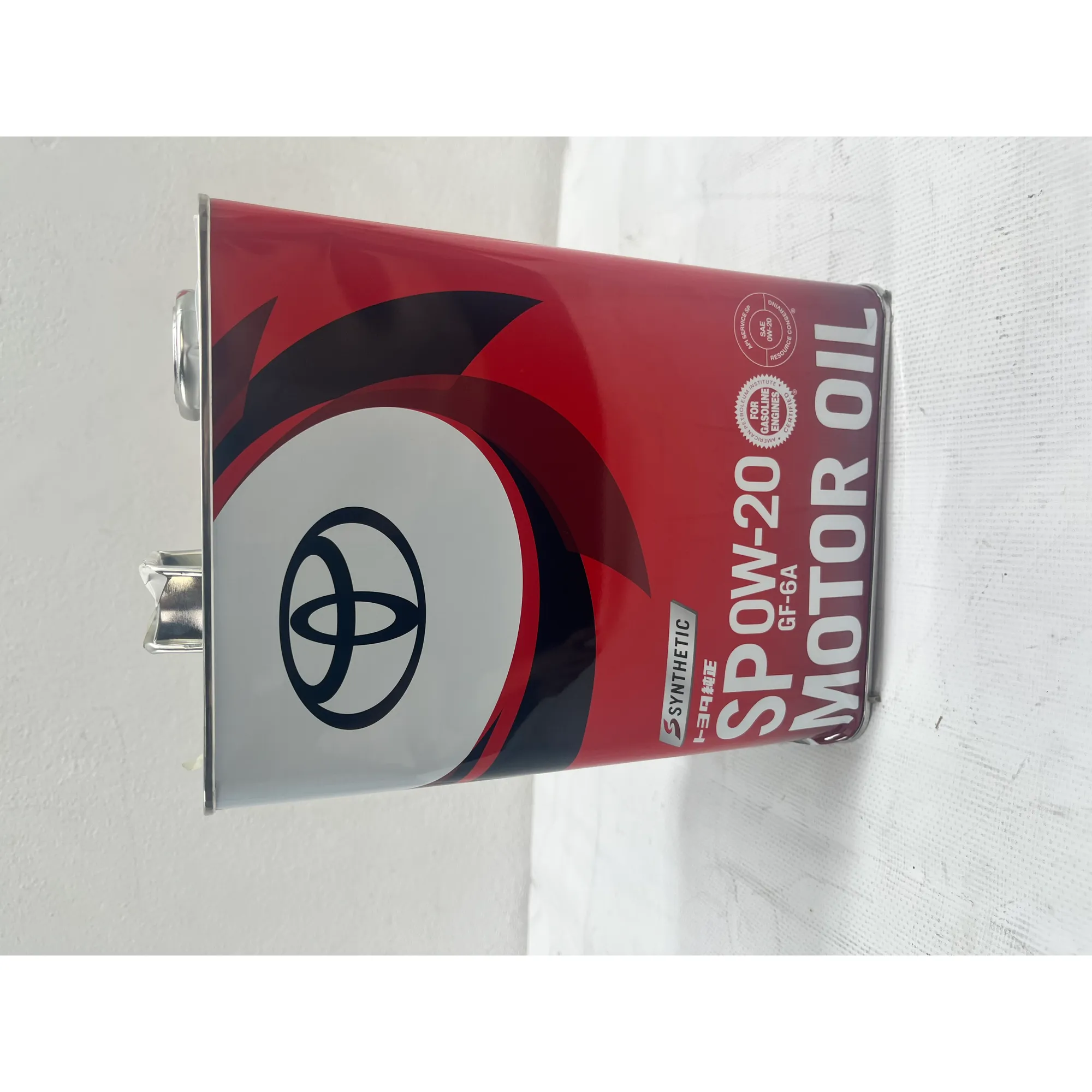 Масло моторное TOYOTA MOTOR OIL SP 0W-20 синтетическое 4 л УЦЕНКА! 08880-13205-N23