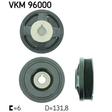 Шкив коленвала SKF VKM 96000