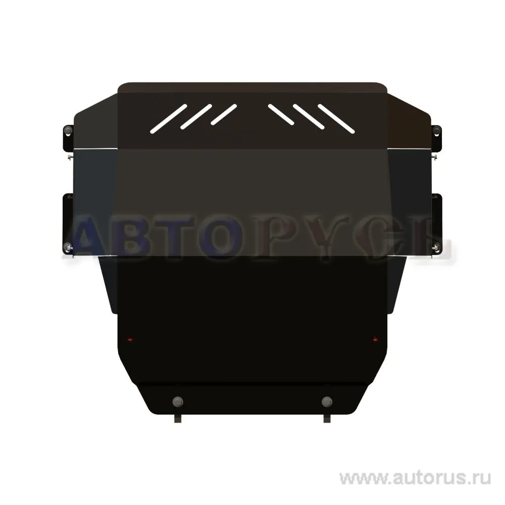 Защита картера двигателя и кпп VW Т4, V-все, 1990-2003 / Caravelle, 1990-1996, Сталь 2 мм