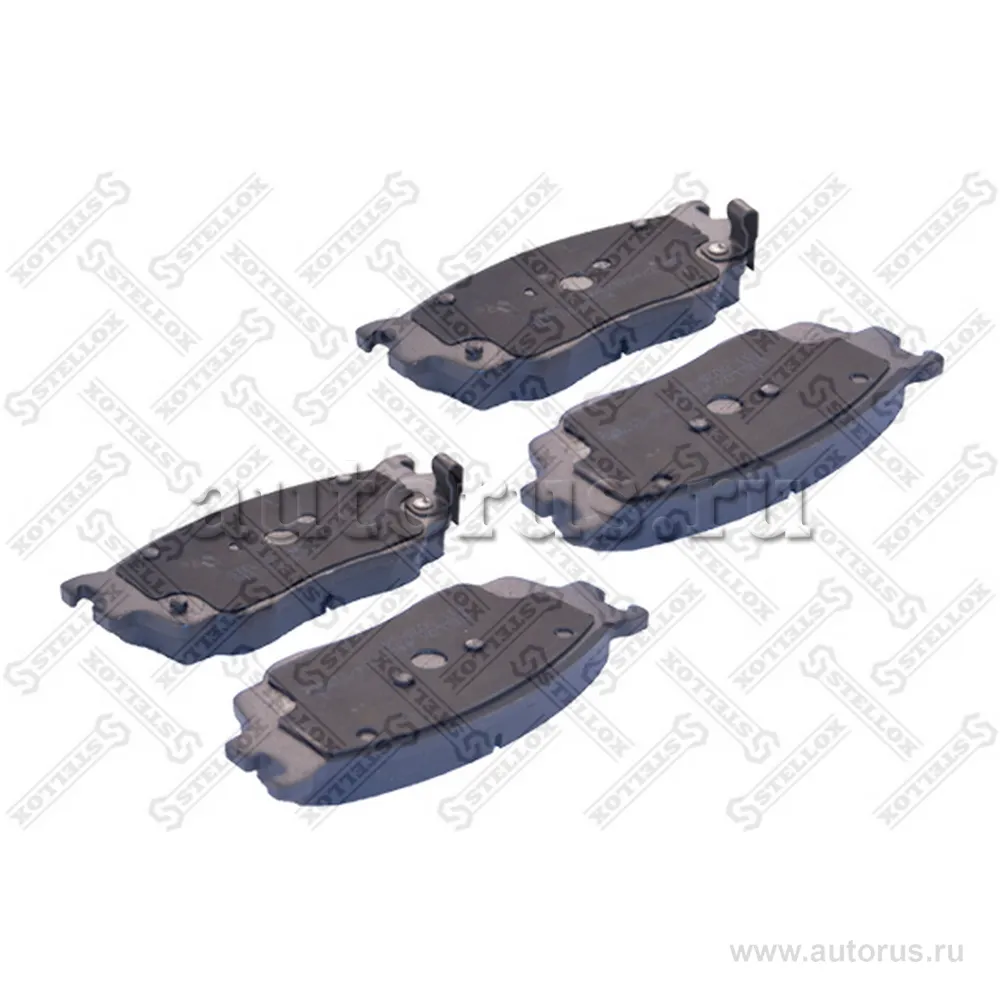 Колодки дисковые передние с антискрип. пластинами Mazda 626 GW 1.8i/2.0i/TDi 98> STELLOX 811002B_SX