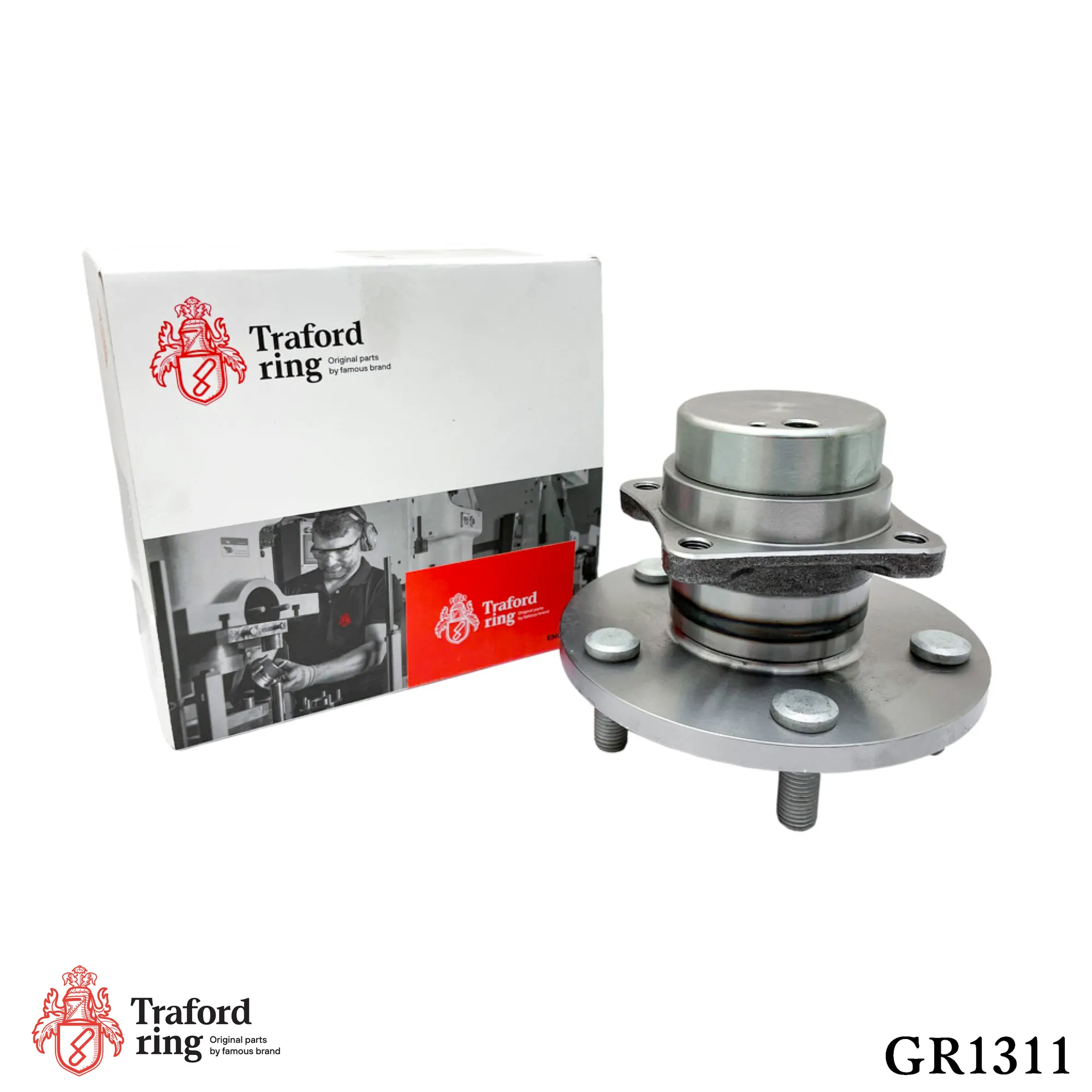 Ступица Geely Emgrand EC7 (08) (задн. в сборе с подшип.) TRAFORD RING GR1311