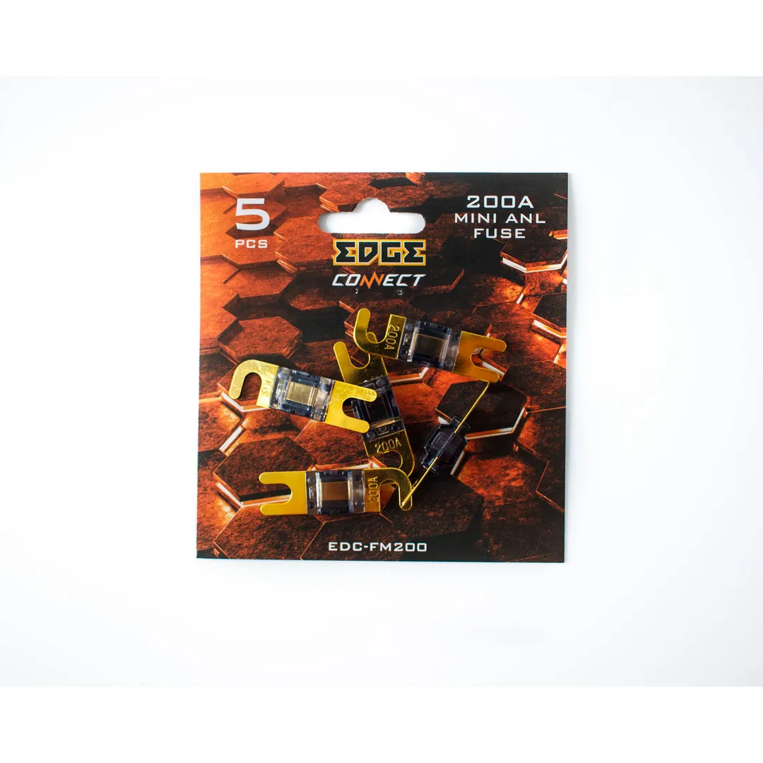 Предохранитель edc-fm200 mini-anl 5шт в упаковке EDGE EDC-FM200