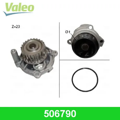 Помпа, водяной насос VAG+Skoda all 4Cyl. 2.0FSI 03-08 VALEO 506790