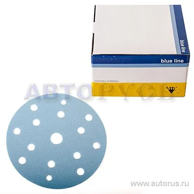 Круг абразивный 150 мм P180 с 15 отверстиями Siaflex1969