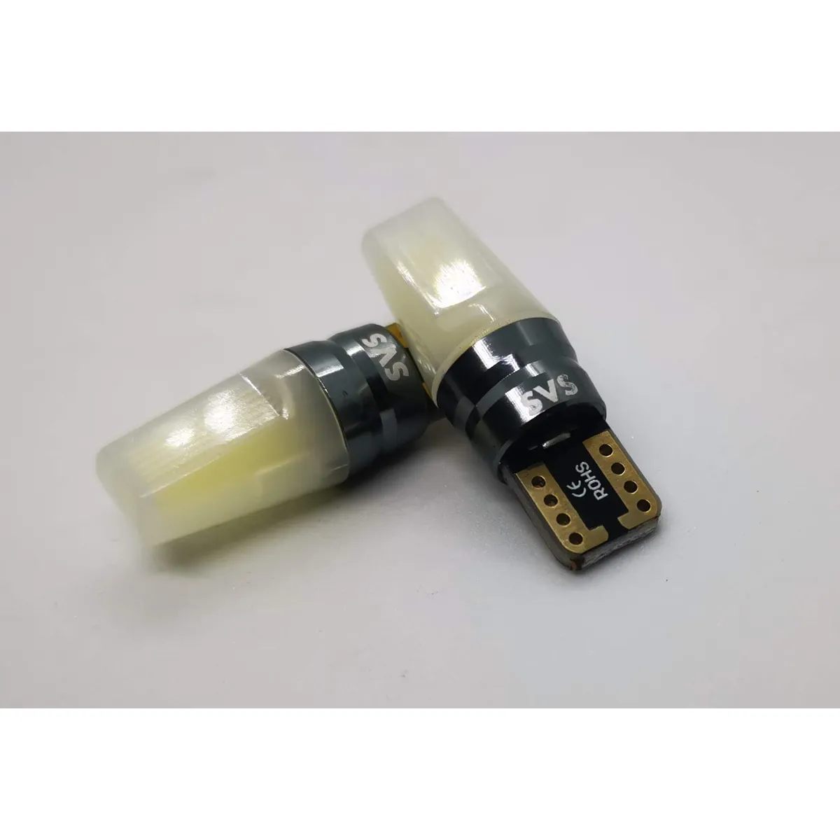 Лампа светодиодная 12/24V W5W 2.4W 180lm T10 6000K SVS LED 2 шт. DUOBOX 0240433004