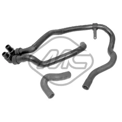 Патрубок печки CIT BERLINGO1.9D 02-/XSARA 1.9D/TD/PGT PARTNER 1.9D 02- Metalcaucho 08555