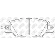 Колодки задние MAZDA CX-5 / CX-5II / MX-5 NIBK PN5818