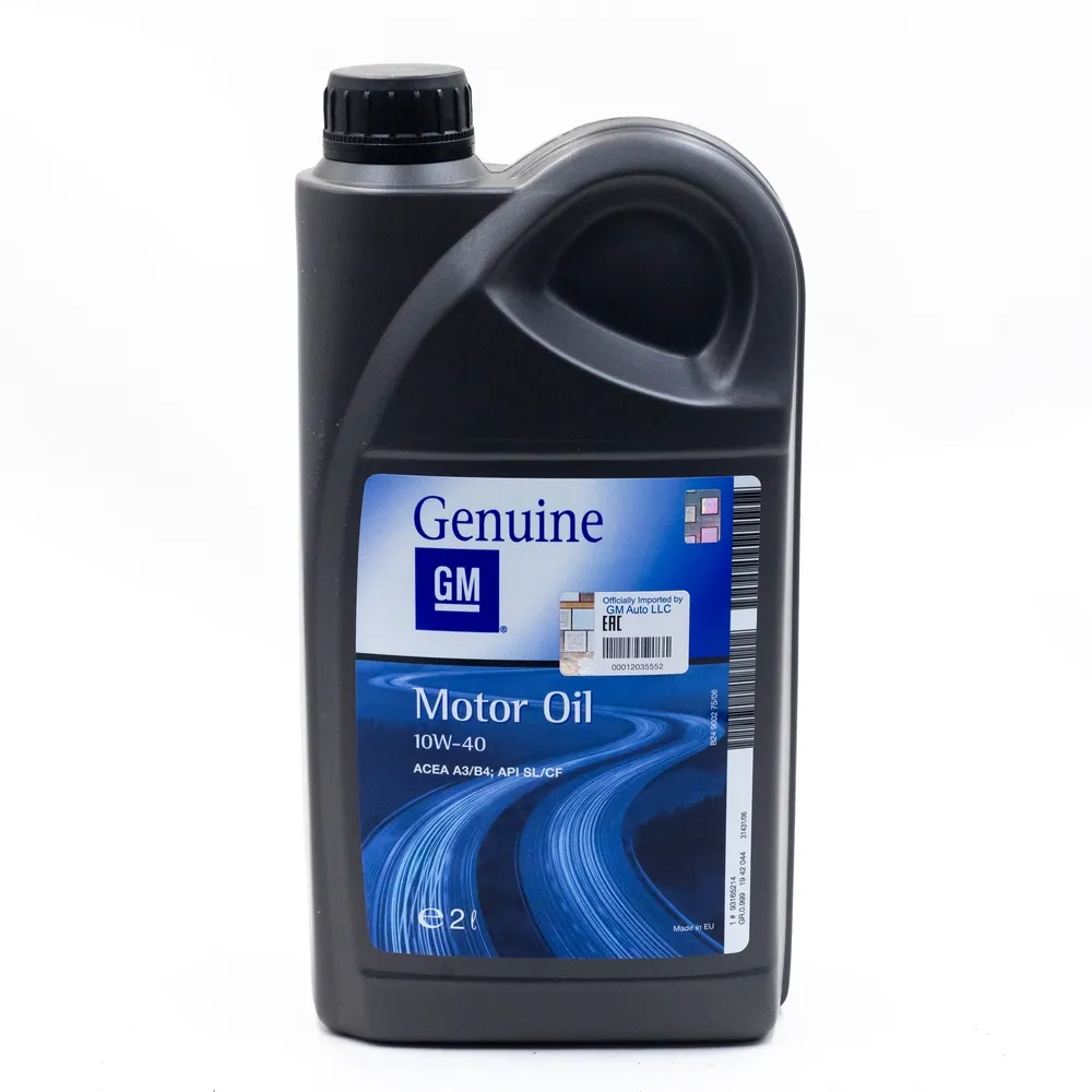Масло моторное GM Motor Oil 10W-40 2 л 93165214