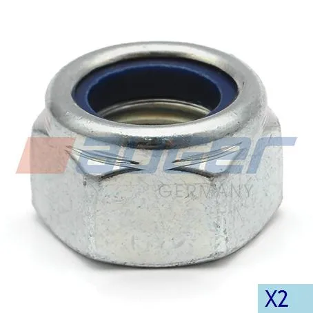 Гайка самоконтрящаяся с пластиковой вставкой M16x2 H 16 SW24 MB AUGER 59313