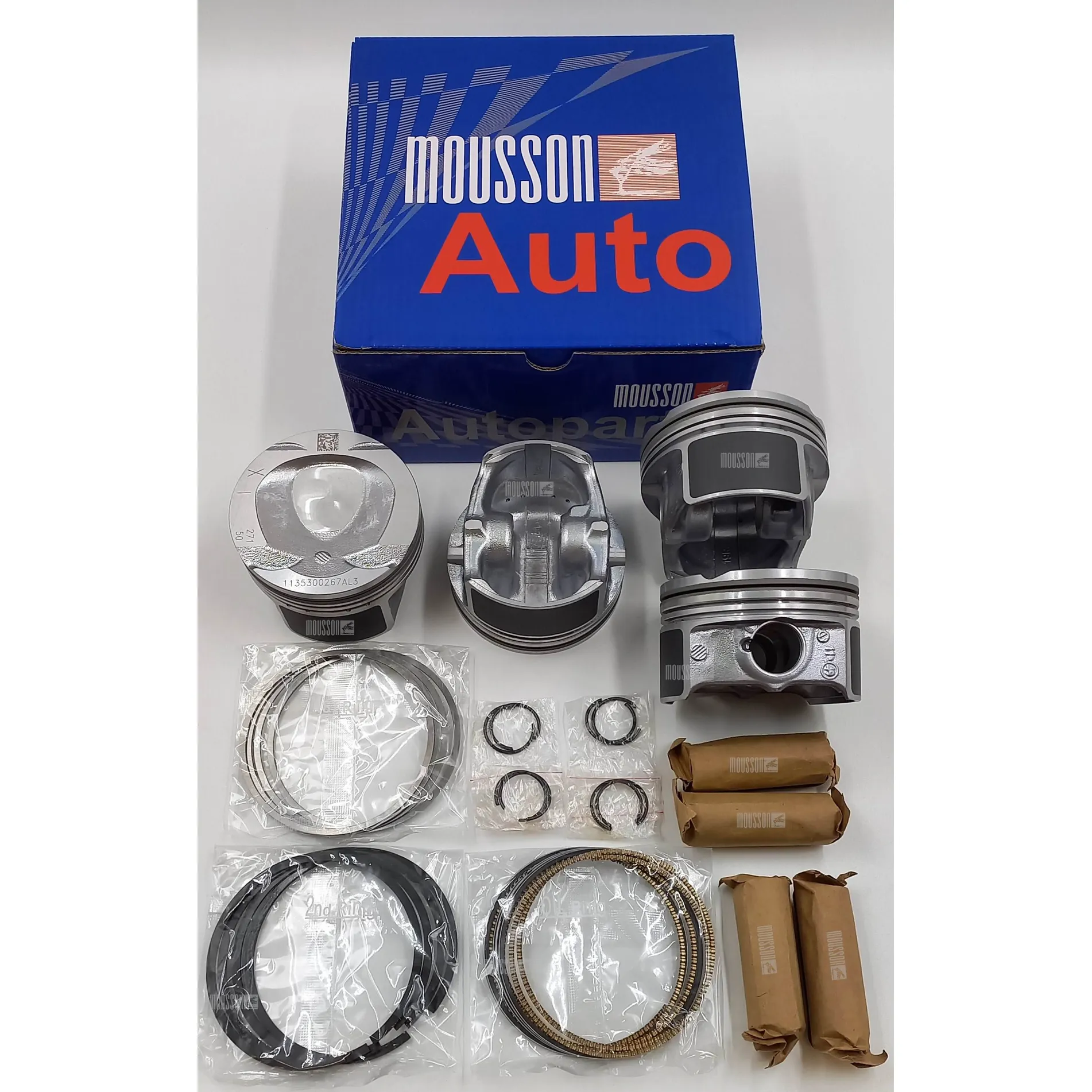 Поршень кольца комплект Benz M271.820 на 1 цилиндр MOUSSON SPRM271820STD