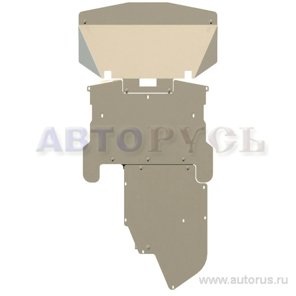 Защита картера двигателя и КПП SHERIFF 03.0557