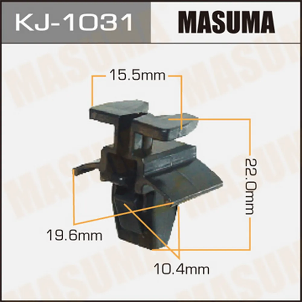 Клипса subaru forester 97-98 MASUMA KJ1031