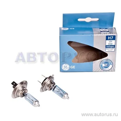 Лампа 12V H7 55W GE Lighting Sportlight 2 шт. DUOBOX 45038/79299