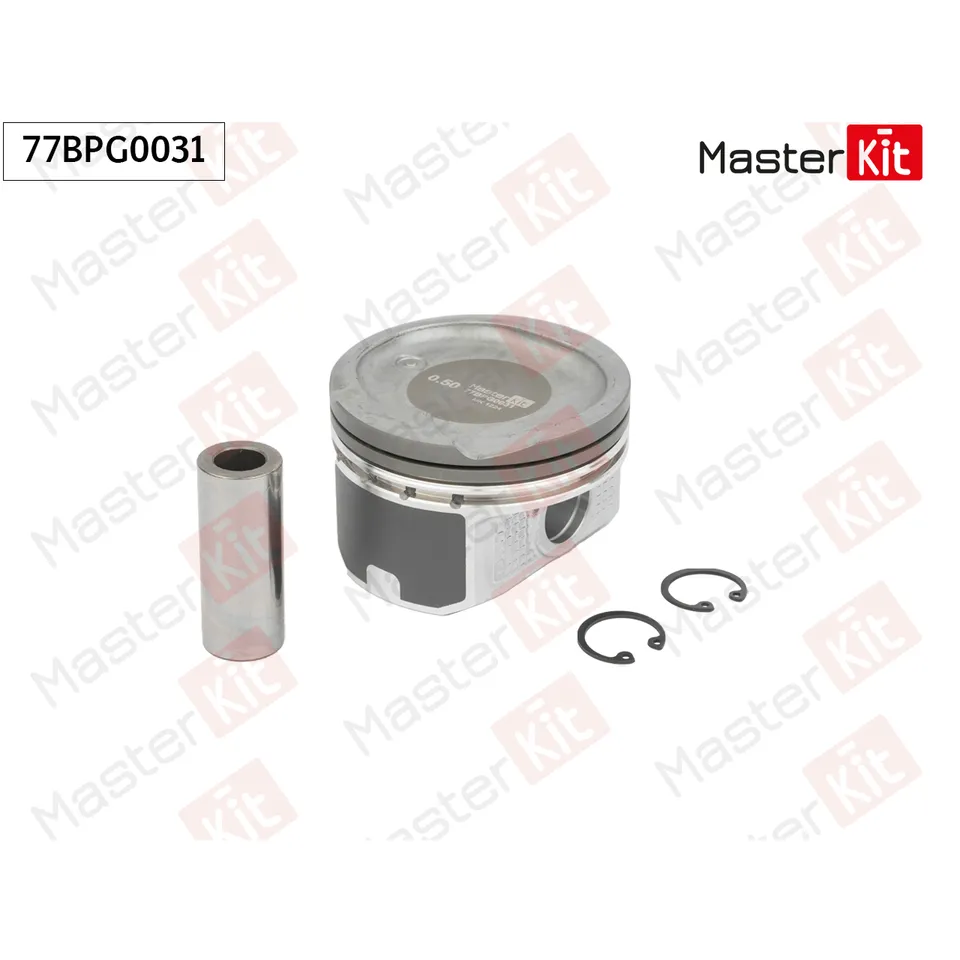 Поршень с пальцем (без колец) (1шт) (0,5) TOYOTA 1ZZ-FE MASTERKIT 77BPG0031