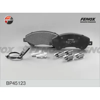 Колодки тормозные дисковые FORD TRANSIT 06- 2.2TDCI, TRANSIT TOURNEO 2.2TDCI FENOX BP45123