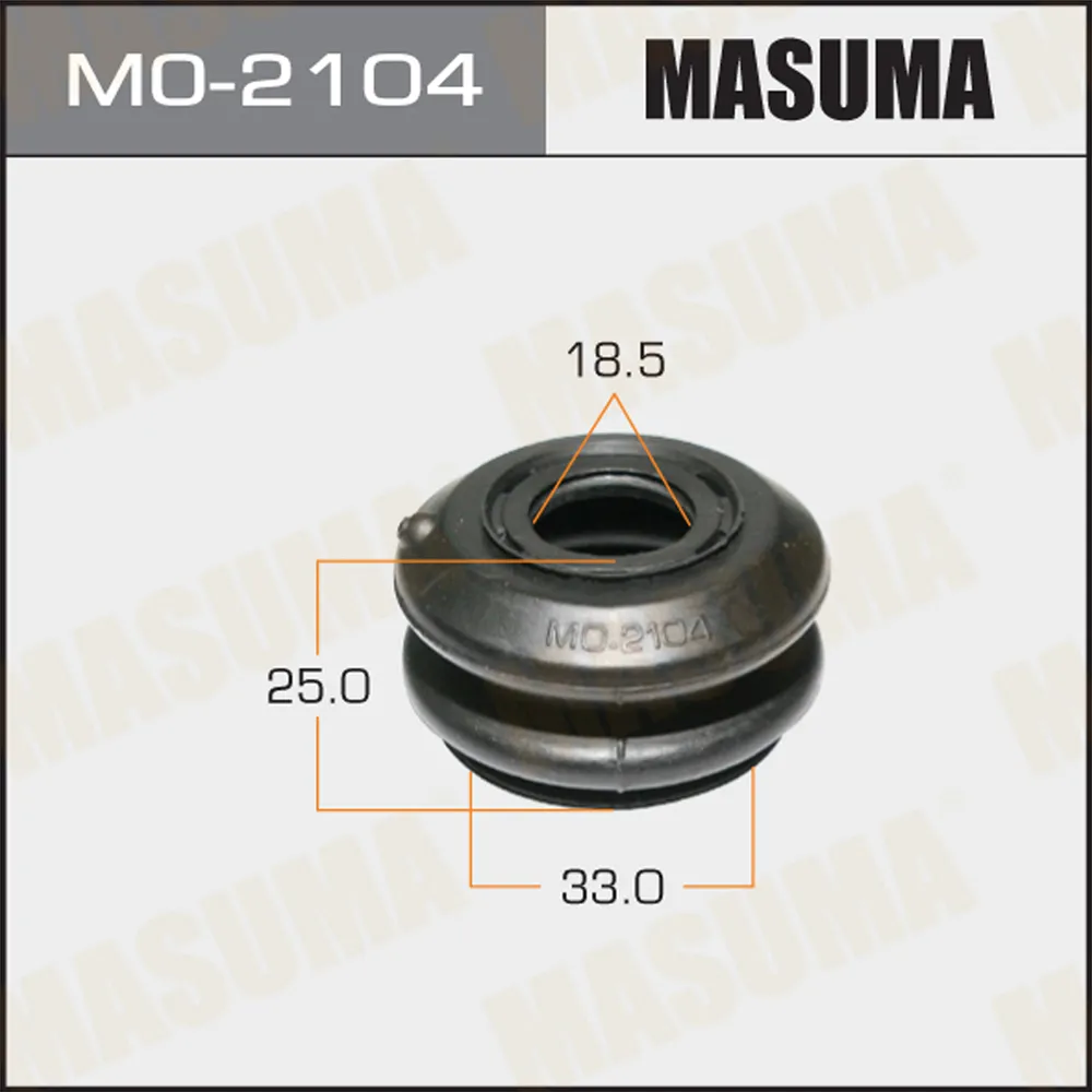 Пыльник шарового шарнира 18,5х33х25 MASUMA MO-2104