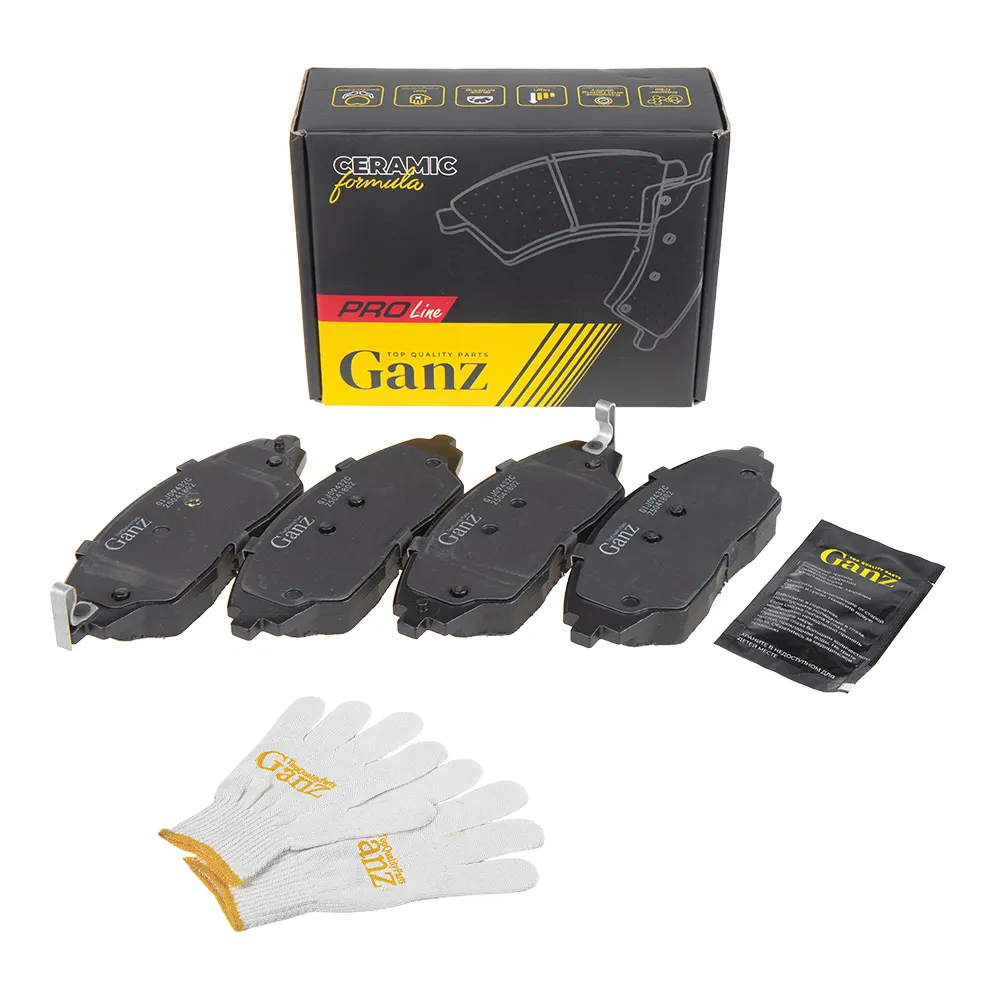 Колодки тормозные передние PRO-Line Ceramic для CHEVROLET Cobalt GANZ GIJ09432C