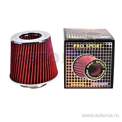Фильтр воздушный индукционный Pro sport TORNADO, D 70 хром 411 RS-00411