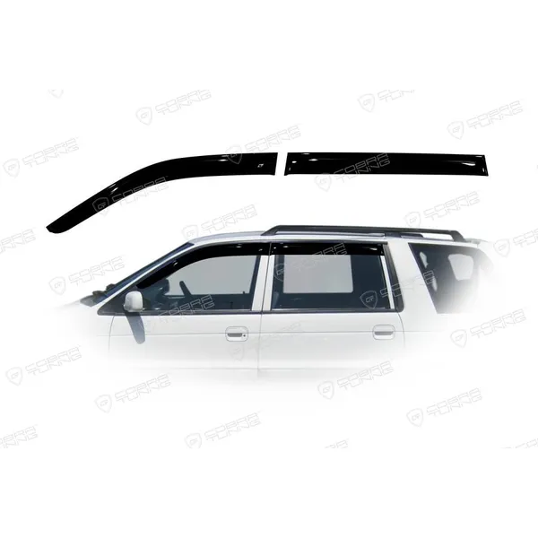 Дефлектора на окна Hyundai Santamo 1996-2003/Mitsubishi Space Wagon 1994-1997EuroStandard деф.окон Cobra Tuning HE24696