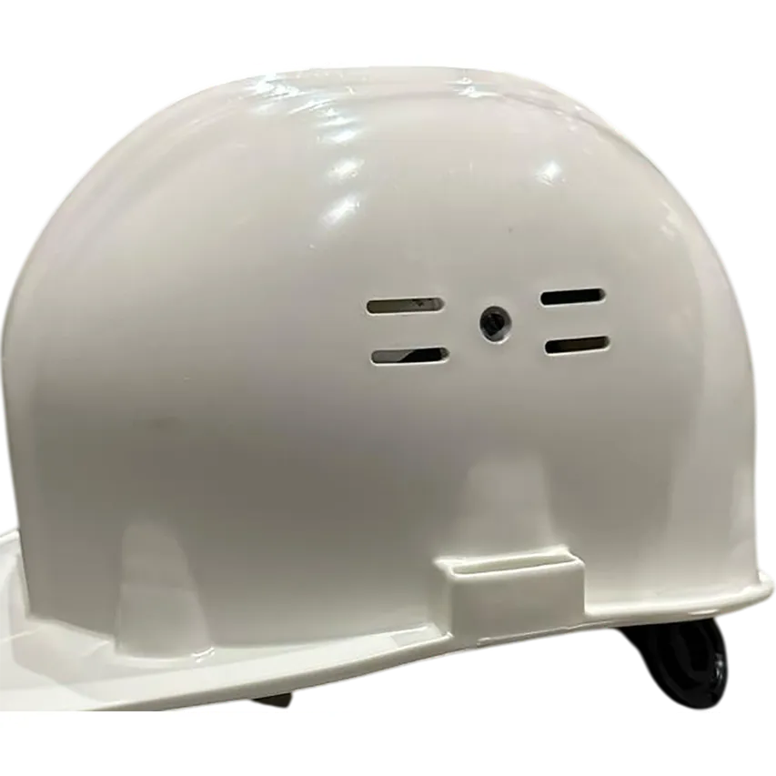 Каска строительная защитная белая (с храповым механизмом) SAMTOOLS SR-109061001