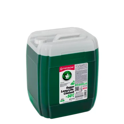 Антифриз TOTACHI Super LLC Green G11 готовый -50C зеленый 10 л 4589904520631