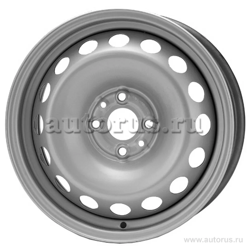 Диск штампованный R15 6J 4x100/54.1 ET48 Magnetto 15003 S AM Silver 15003sk