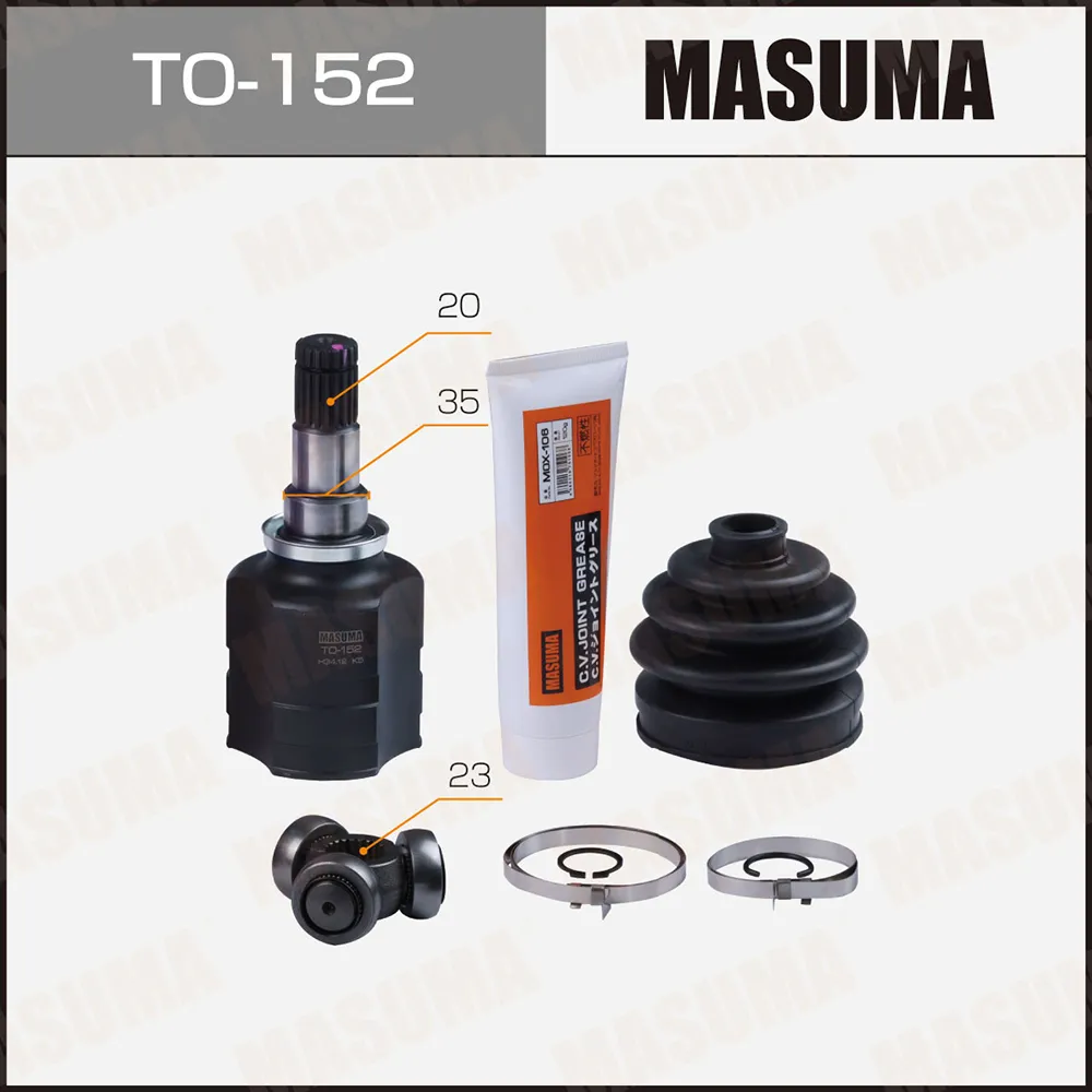ШРУС MASUMA (1/6) MASUMA TO152