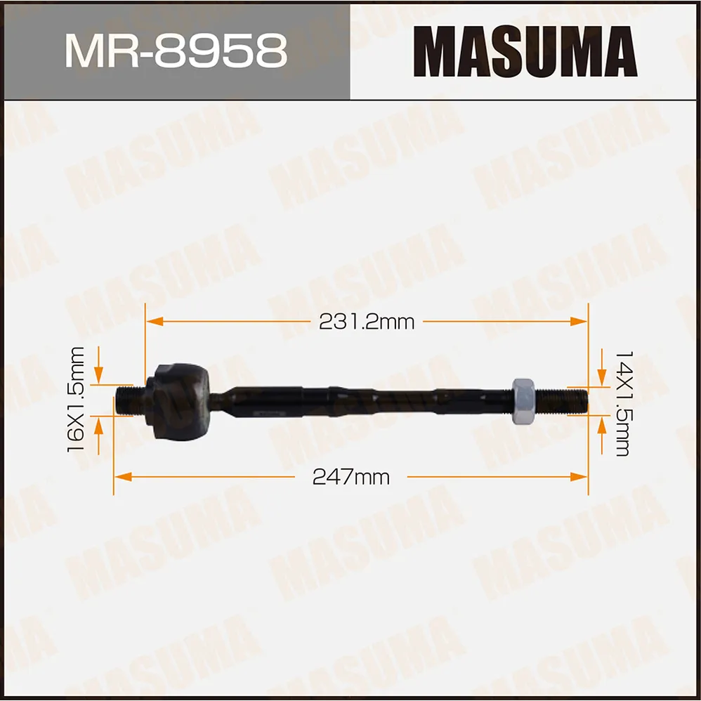 Тяга релевая MASUMA MR-8958