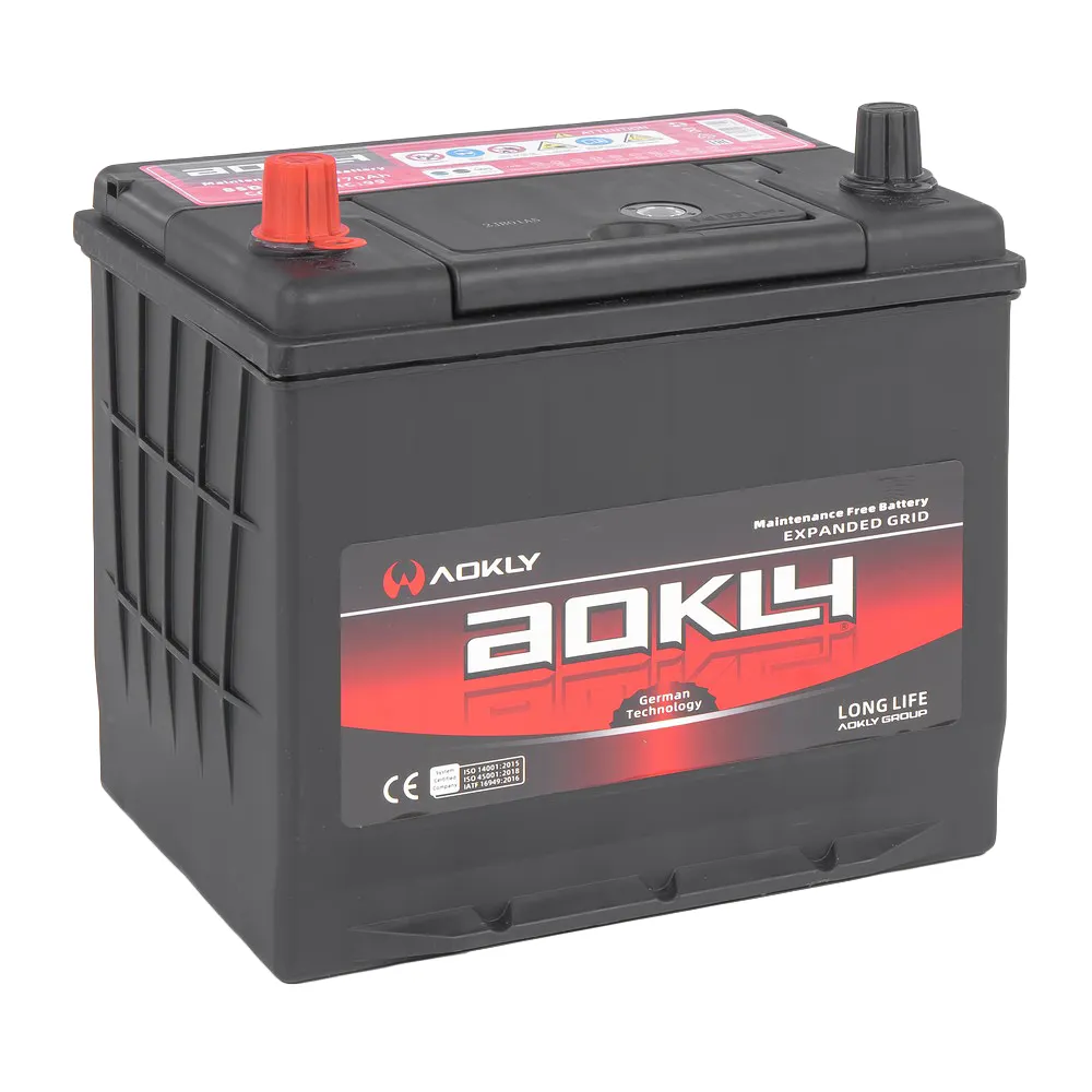 Аккумулятор AOKLY ASIA 70 А/ч прямой L+ 258x173x220 D26 EN 580 А
