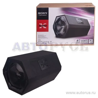 Сабвуфер SONY XS-GTX121LT, 30 см , труба, 300вт