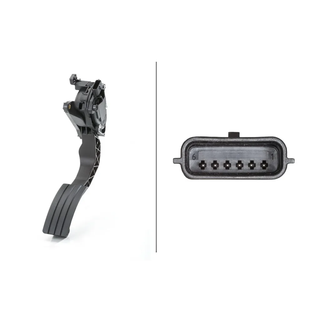 Педаль акселератора с датчиком RENAULT Logan/Sandero/Duster HELLA 6PV 009 978-721