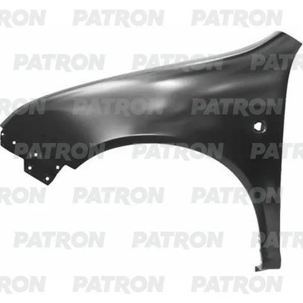 Крыло кузова передн лев с п/п SKODA: FABIA 99- PATRON P71-SD007ALT