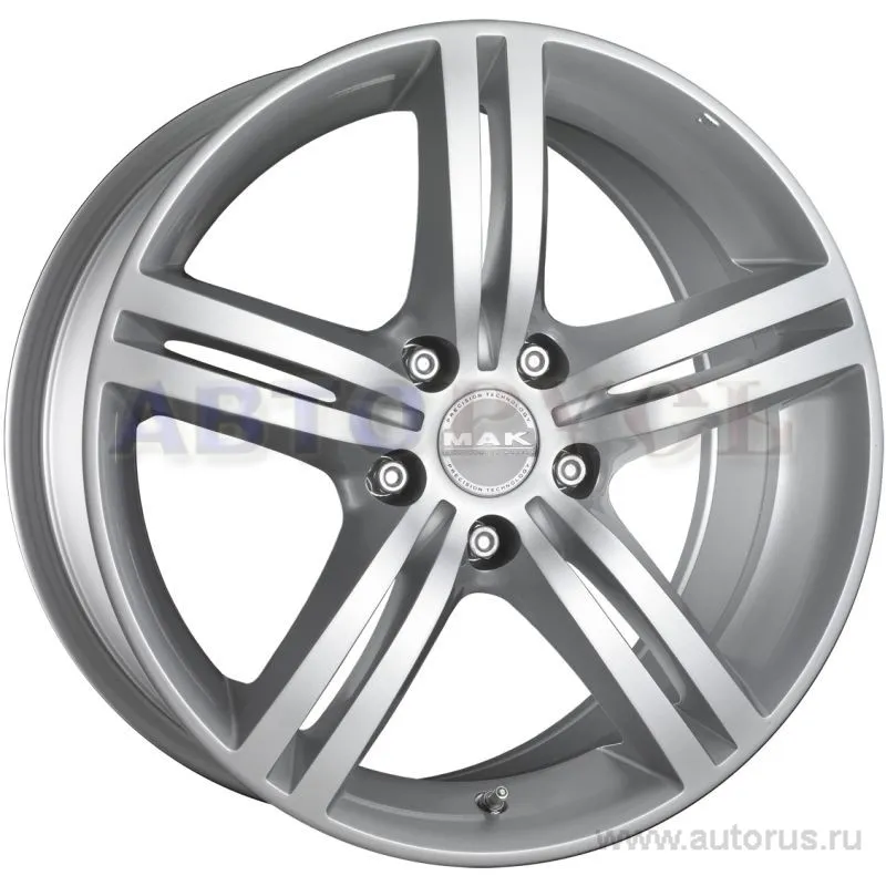 Диск литой R17 7.5J 5x112/76 ET42 MAK Veloce Italia Silver F7570WO42VK2