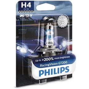 Лампа H4 12342 Racing Vision GT200 12342RGTB1 PHILIPS 12342RGTB1