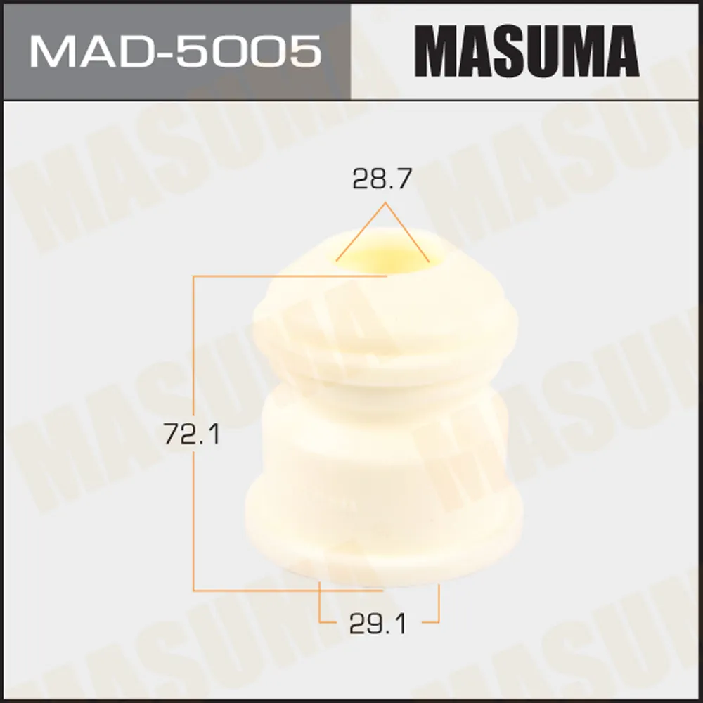 Отбойник амортизатора MASUMA MAD5005