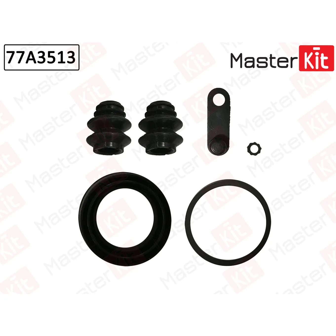 Ремкомплект тормозного суппорта передний SMART CABRIO 01-01-01-04 MASTERKIT 77A3513