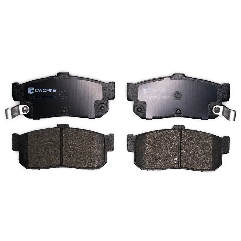 Тормозные колодки задние (Low Metallic) CWORKS C12CR0067