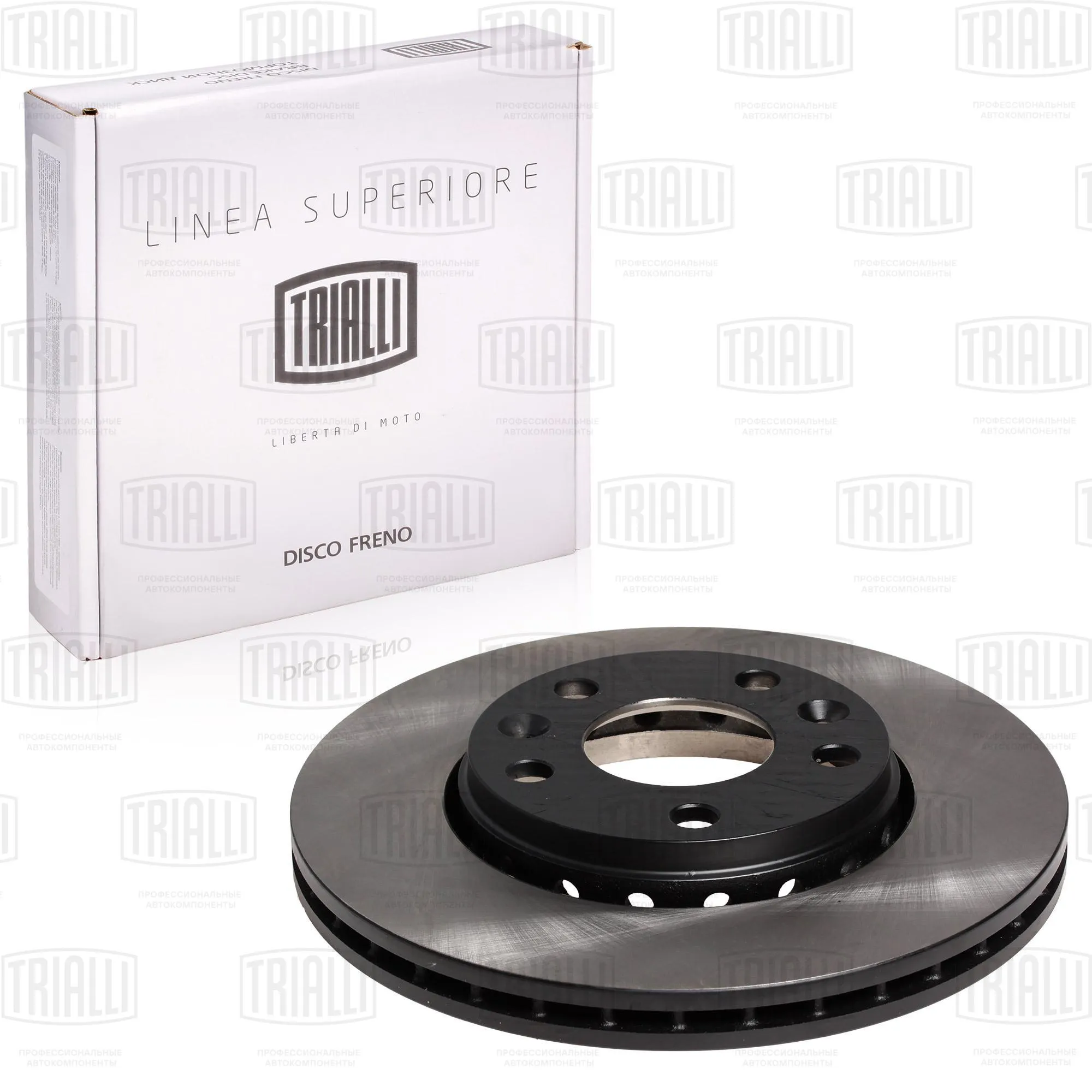Диск тормозной передний RENAULT DUSTER/MEGANE III/FLUENCE /VENT D=280MM TRIALLI DF 0953SE