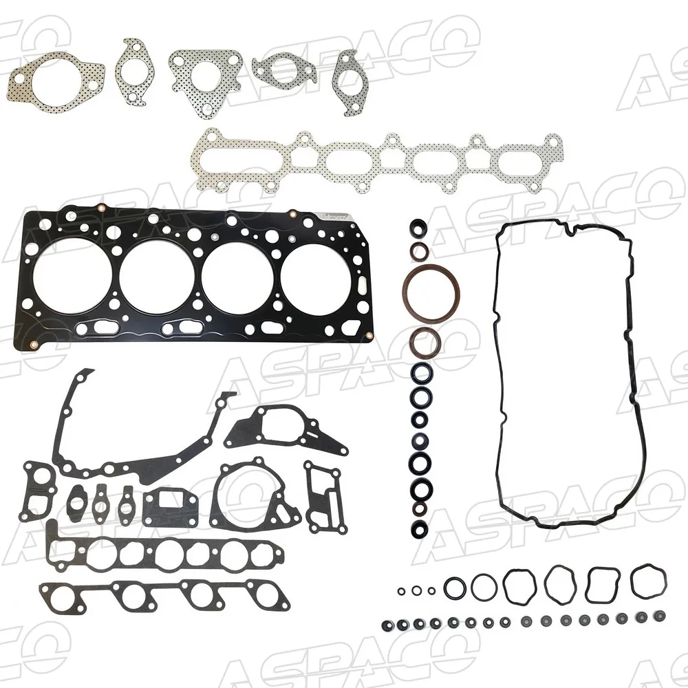 ПРОКЛАДКИ ДВИГАТЕЛЯ (КОМПЛЕКТ) MITSUBISHI L200 (KB) (05-14) ASPACO AP7040A
