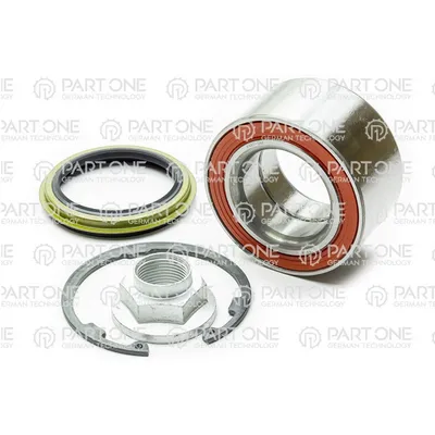 Подшипник ступичный передн KIA: CARNIVAL 99-01, CARNIVAL II 01- PART-ONE 1BK197