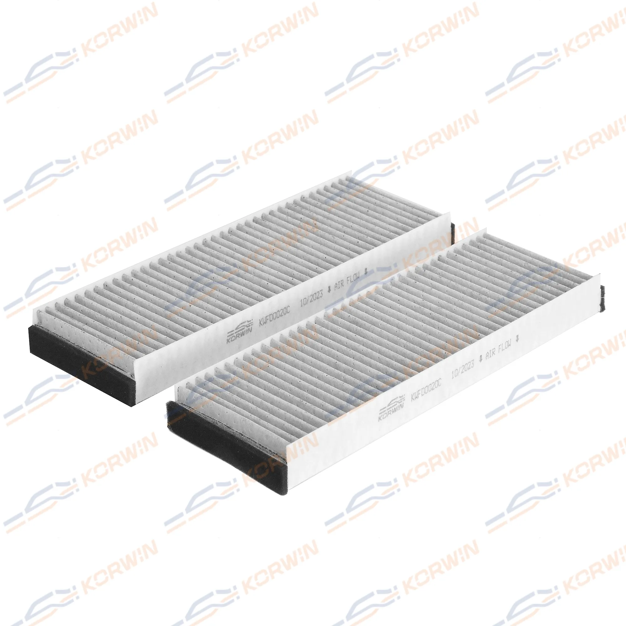 Фильтр салонный угольный Audi A6 (C6) 04-11/Allroad II 06-11 KORWIN KWFD0020C