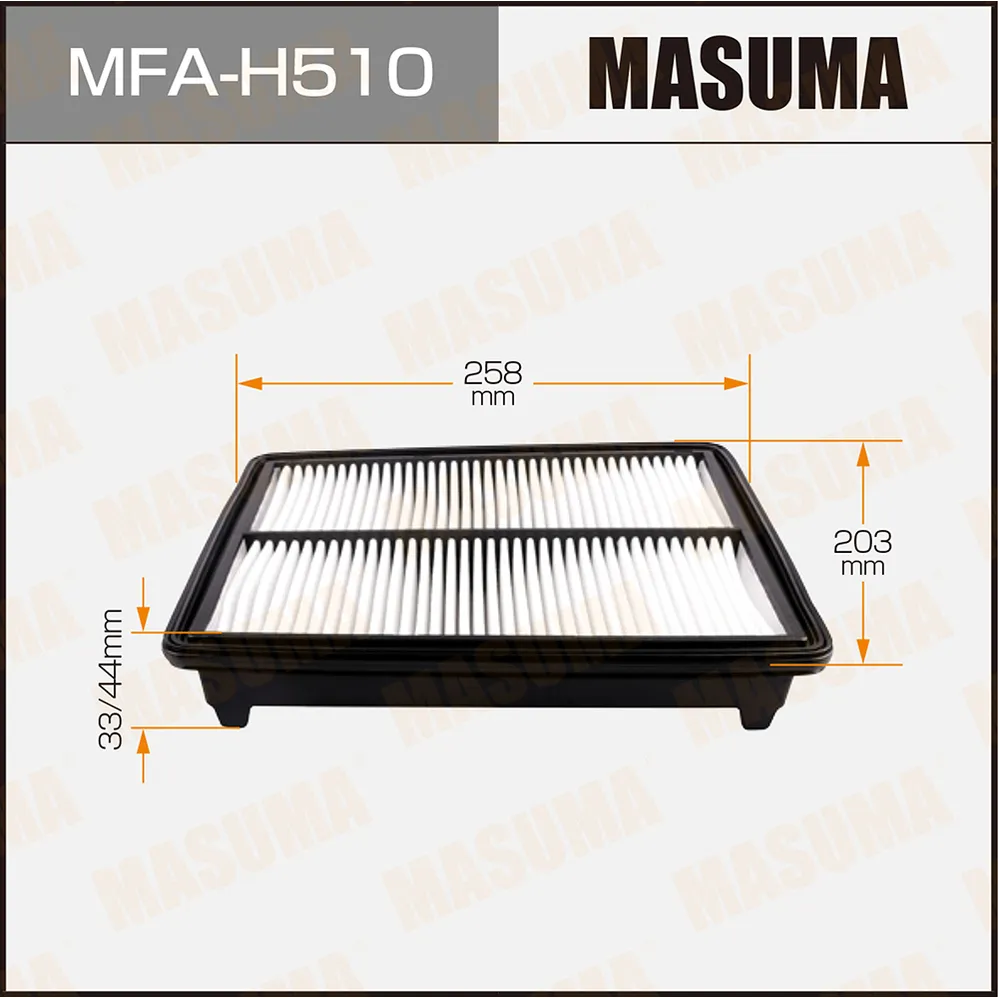 Фильтр воздушный HONDA ACCORD MASUMA MFA-H510