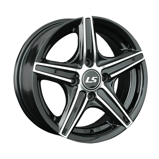 Диск литой R14 6J 4x98/58.6 ET35 LS 372 BKF S080645