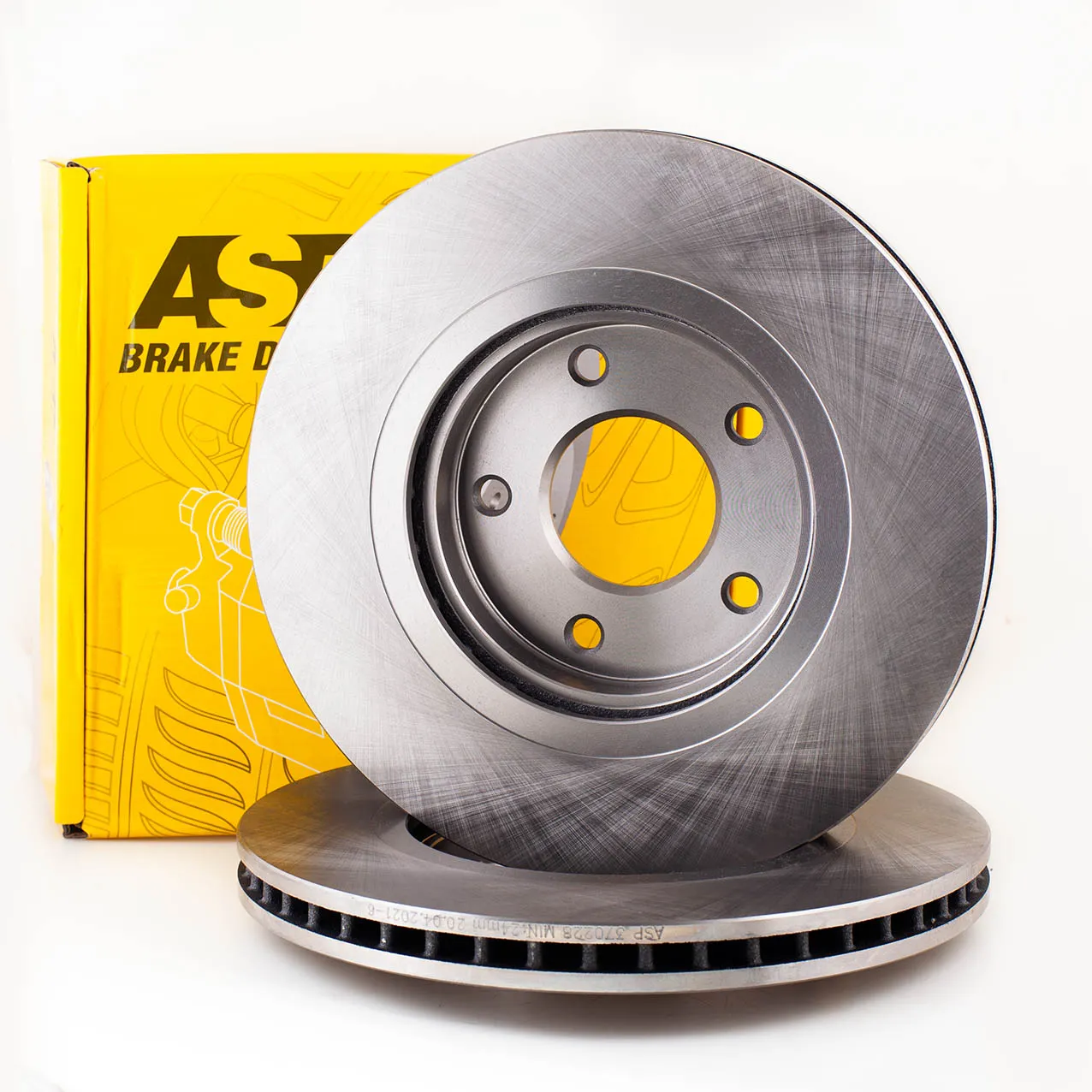 Диск тормозной передний NISSAN QASHQAI 06->/X-TRAIL 07-> ASP 370228