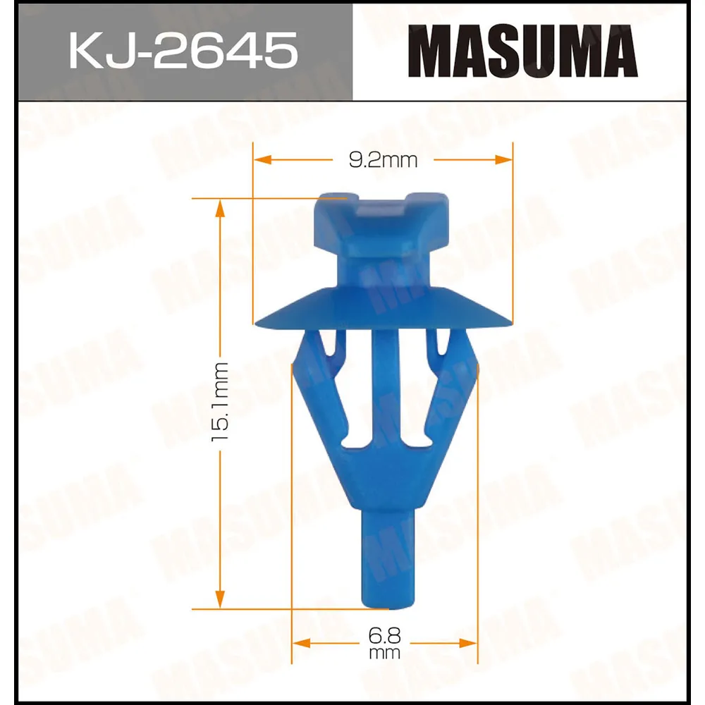 Клипса HONDA CIVIC -15 MASUMA KJ2645
