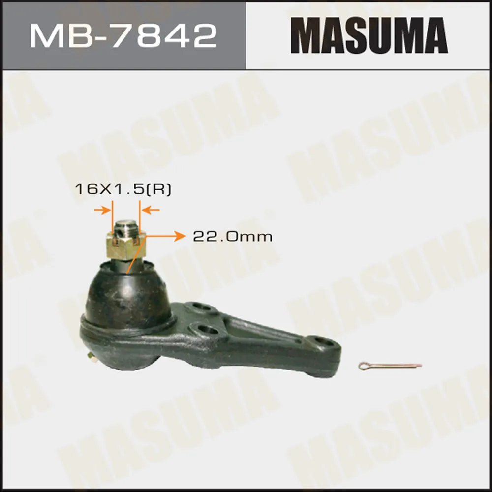 Опора шаровая MITSUBISHI L200 MASUMA MB-7842